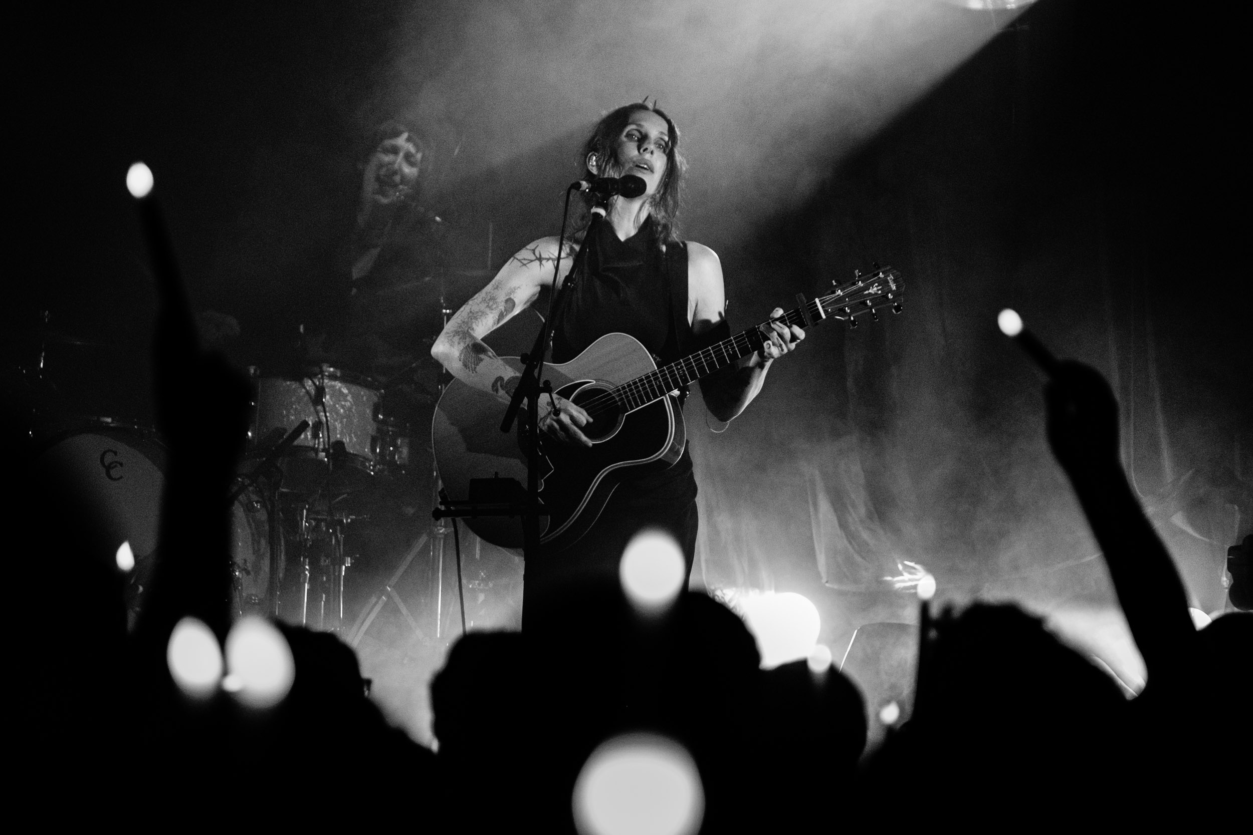 Crowd at a Chelsea Wolfe show